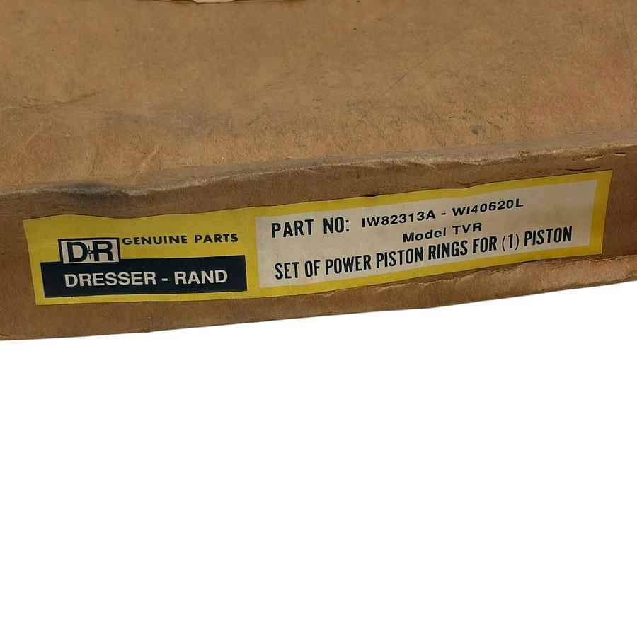 Used Dresser-Rand IW82313A Power Piston Ring Set WI40620L Model TVR OEM New Surplus