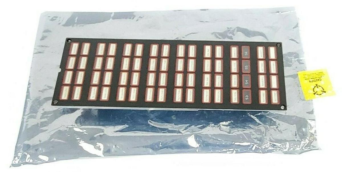 Used ASEA BROWN BOVERI ABB BAILEY CONTROLS 6636448BI ANNUNCIATOR DISPLAY SEL ASSEMBLY