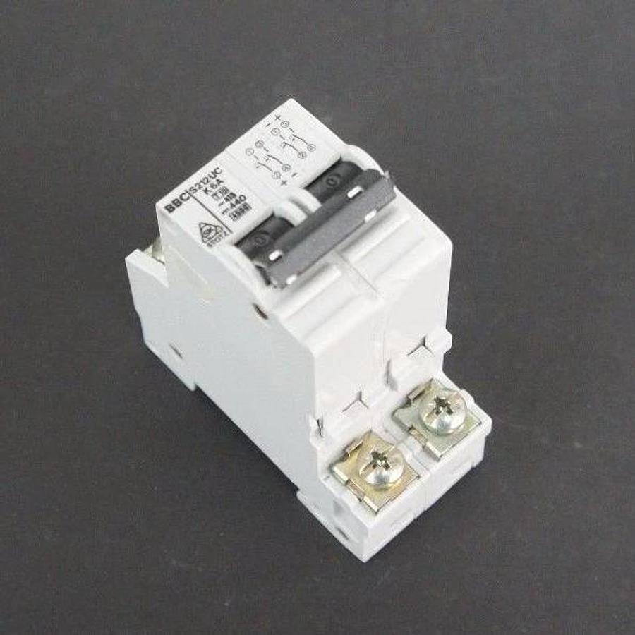 Used STOTZ S212UC-K6A CIRCUIT BREAKER 6AMP, S212UCK6A
