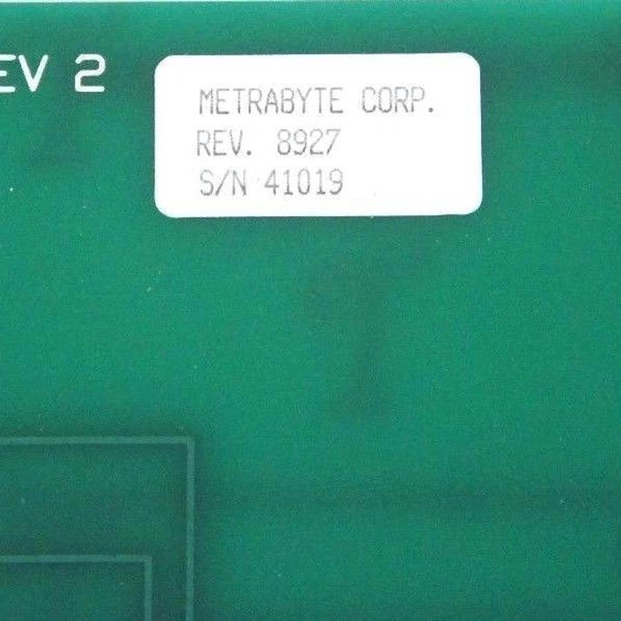 Used METRABYTE CORP. PC7282 14143 REV. 2 EXTENDER CARD REV. 8927