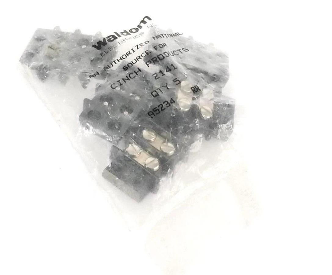 Used BAG OF 5 NEW WALDOM CINCH PRODUCTS 2141 TERMINAL BARRIERS