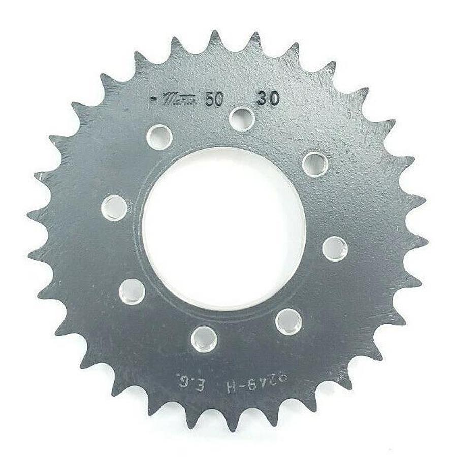 Used LOT OF 4 MARTIN 50-30 ROLLER CHAIN SPROCKETS 2-1/2" BORE, 30TEETH, E.G. # 9249-H