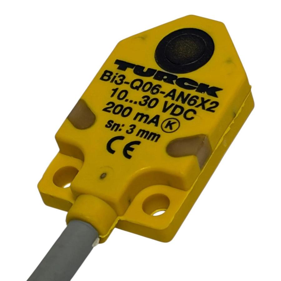 Turck Bi3-Q06-AN6X2-0.2M-RS 4T Inductive Proximity Sensor Switch 1620189 New