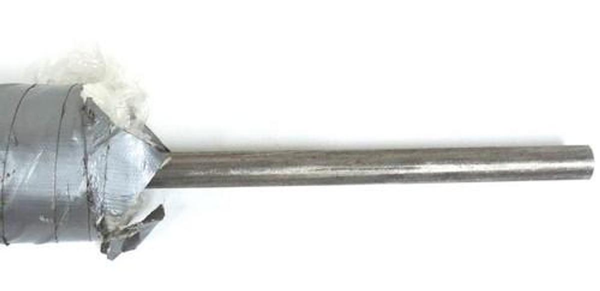 Used NEW STEEL ROD 5/8" ROUND 5 FT LONG, 330 S/S ROD FOR HT FOR #3 FURNACE