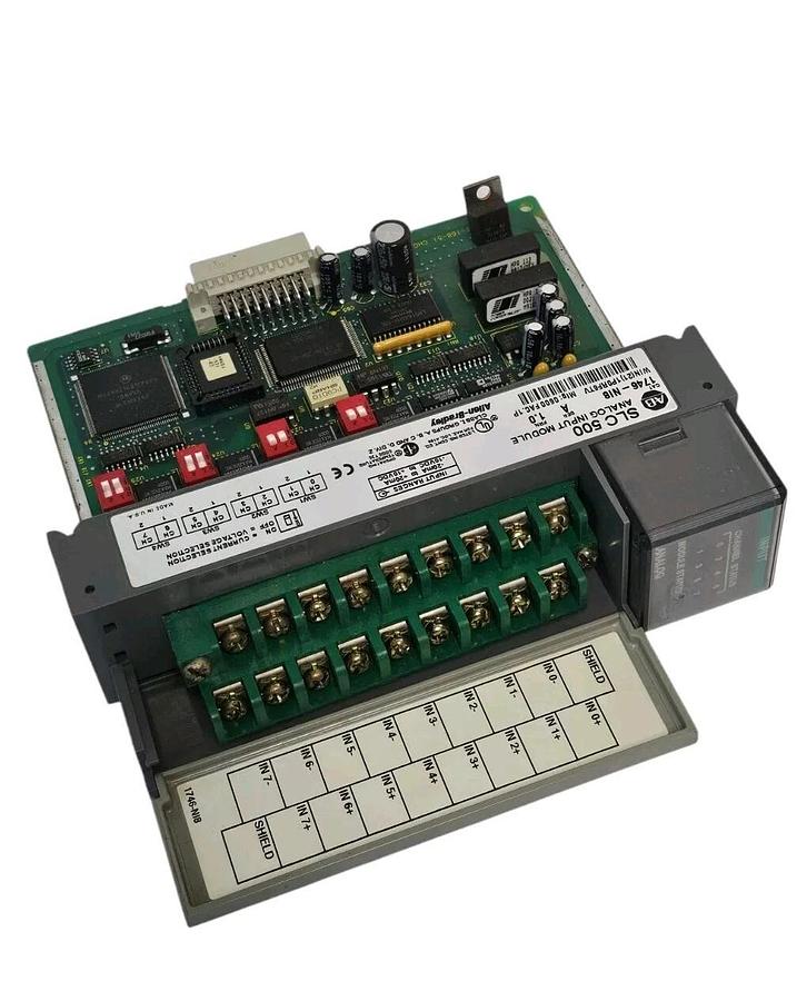 Used ALLEN BRADLEY 1746-NI8 SER. A FRN: 1.0 ANALOG INPUT MODULE 1746NI8