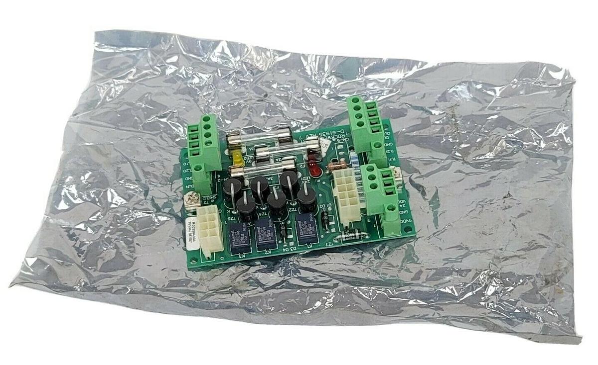 Used NEW ALLEN BRADLEY ROCKWELL D-61935 PLUG IN BOARD REV. 7 165347 D61935