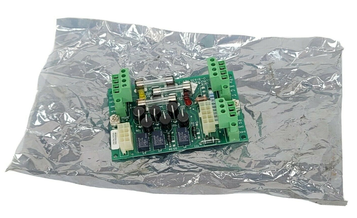 Used NEW ALLEN BRADLEY ROCKWELL D-61935 PLUG IN BOARD REV. 7 165347 D61935