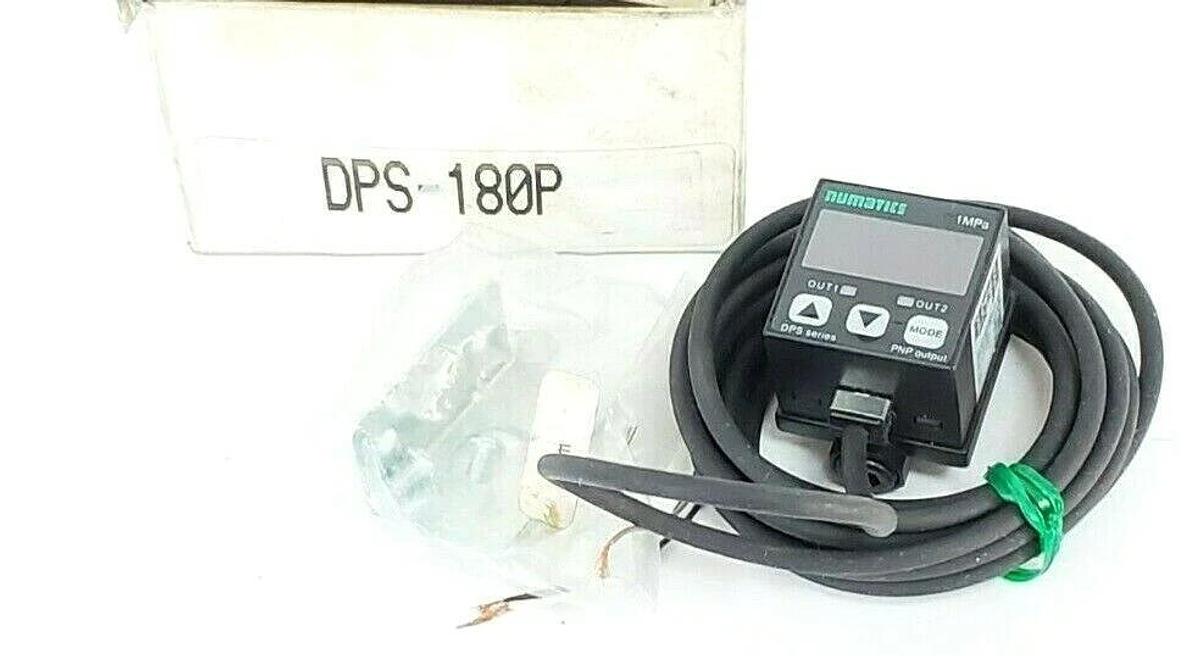 Used NUMATICS DPS-180P PRESSURE SENSOR DIGITAL 2M CABLE 12-24VDC, DPS180P