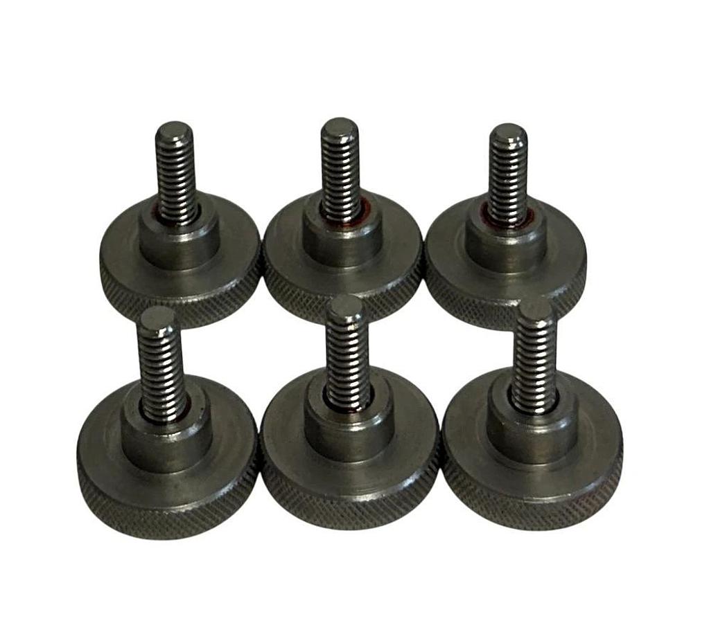 6 TRIANGLE 05-B-08-A4 / A67791 / 105017359 OEM KNOBS 1/4-20x0.62 SS NSNP