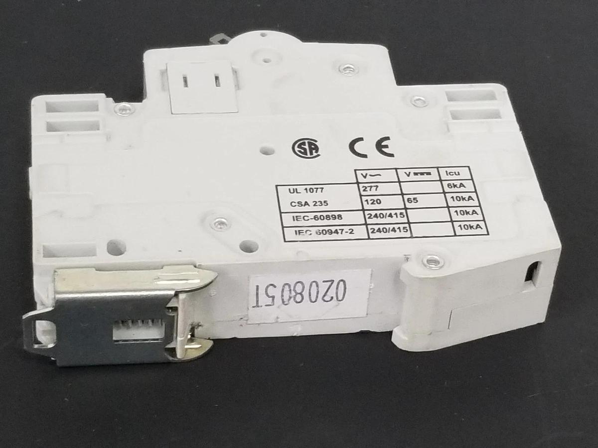 Used CUTLER-HAMMER WMS1D00 CIRCUIT BREAKER 0.5A, 240V, 1P, D0.5