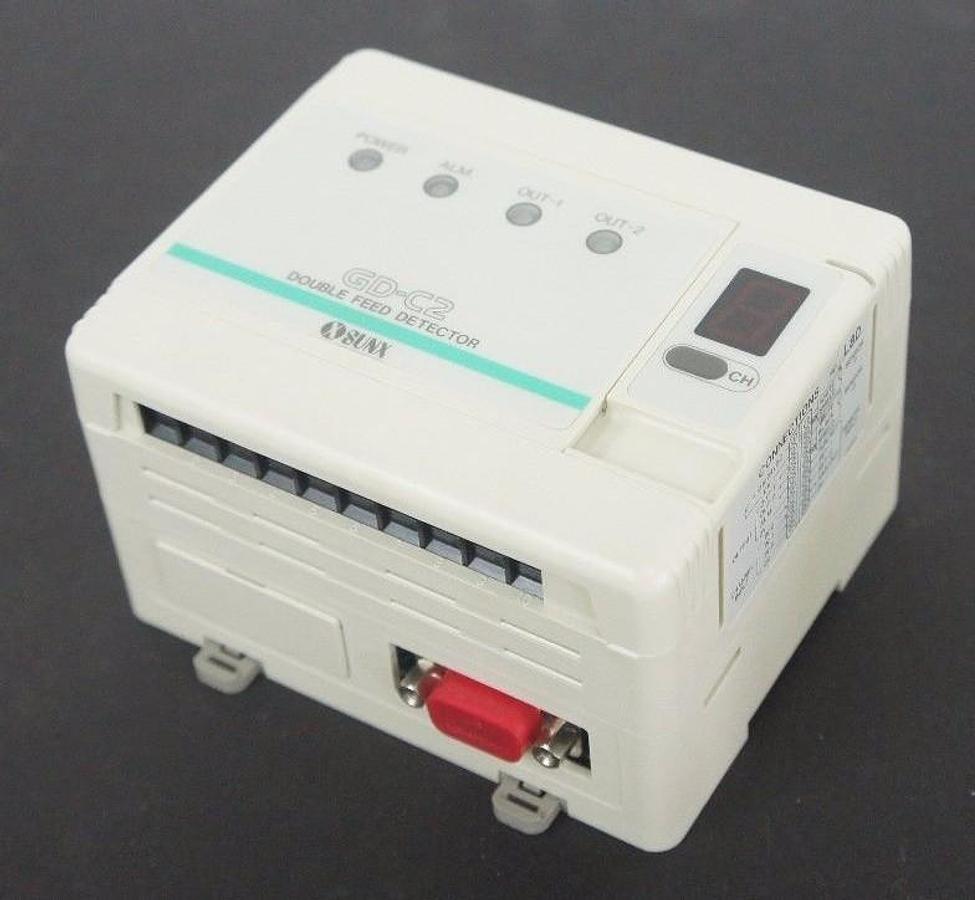Used NIB SUNX GD-C2 DOUBLE FEED DETECTOR CONTROLLER GDC2