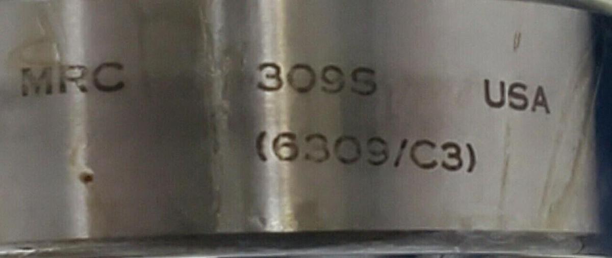 NIB SKF MRC 6309/C3 SINGLE-ROW RADIAL DEEP GROOVE BEARING