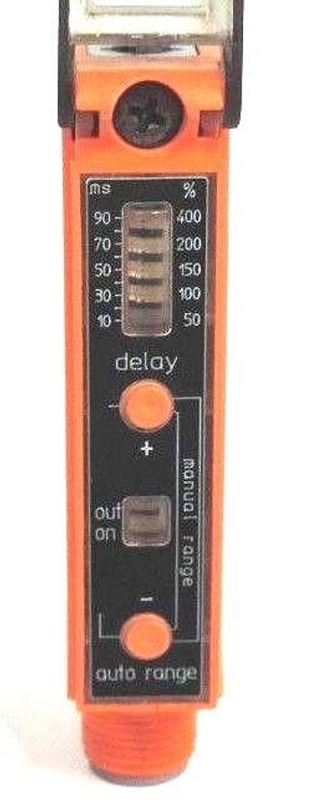 Used IFM OB5026 OBF-FPKG/T/US PHOTOELECTRIC FIBER OPTIC SENSOR 10-36VDC 100/10MA