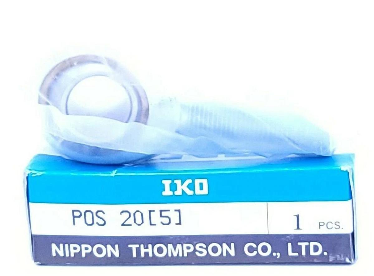 Used NIB NIPPON IKO NIPPON THOMPSON POS20 ROD END METRIC - MALE THREAD