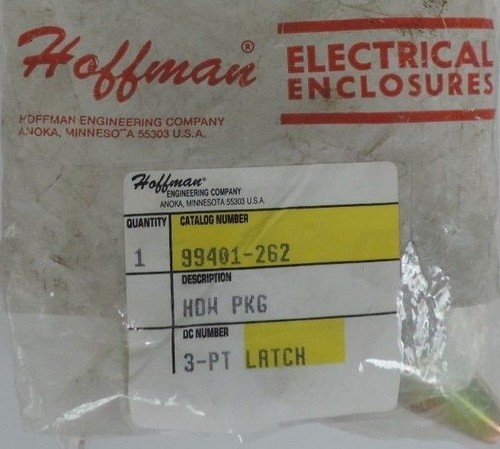 Used NEW HOFFMAN 99401-262 HANDLE KIT ASSEMBLY REPLACEMENT PARTS ENCLOSURE 99401262
