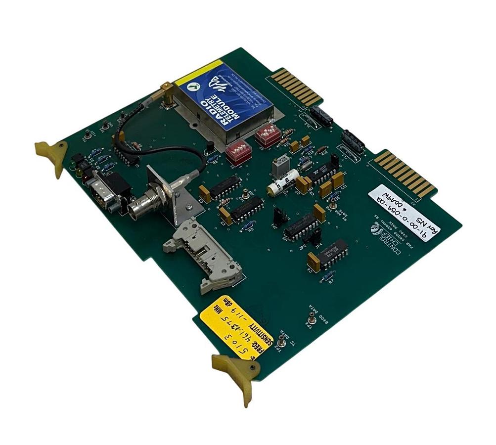 Used CONTROL CHIEF 91-00-0-059-02 / 9100005902 REMOTE TRANSMITTER BOARD SR500 USNP