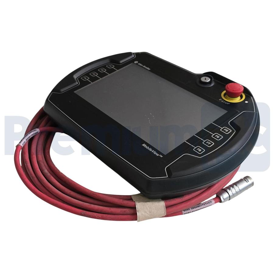 Used Surplus Allen Bradley 2711T-B10R1K1 /A MobileView Pendant Terminal 10" Touch 24V