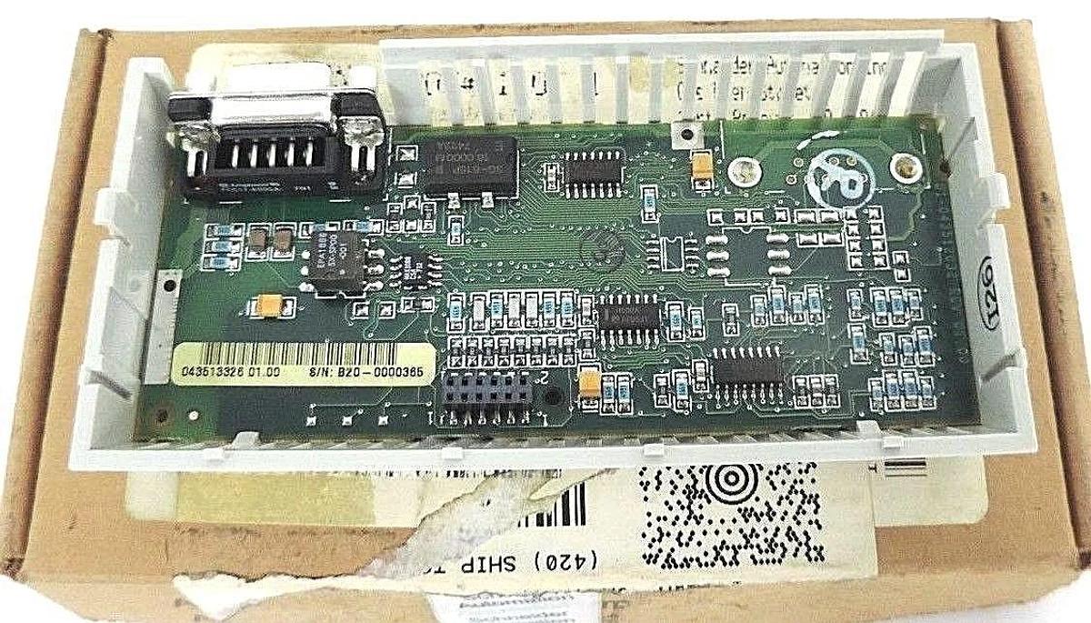 Used NIB SCHNEIDER MODICON 170NEF11021 COMM ADAP MB+ SGL PORT 984 DATA FORMAT