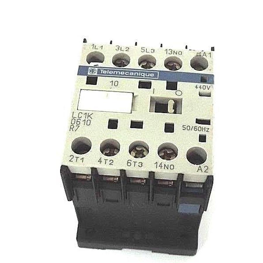 Used TELEMECANIQUE LC1K-0610R7 CONTACTOR LC1K0610R7, 440V, 50/60HZ