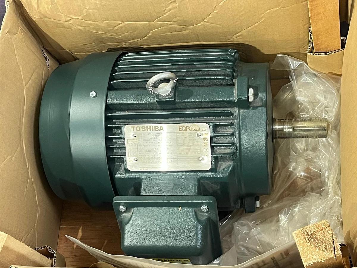 Toshiba 0054SDSR41A-P EQP Global SD Motor | 5 HP, 1800 RPM, 3PH, 184T, TEFC