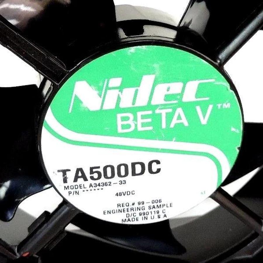 Used NIDEC BETA V TA500DC MODEL A34362-33 FAN 48VDC