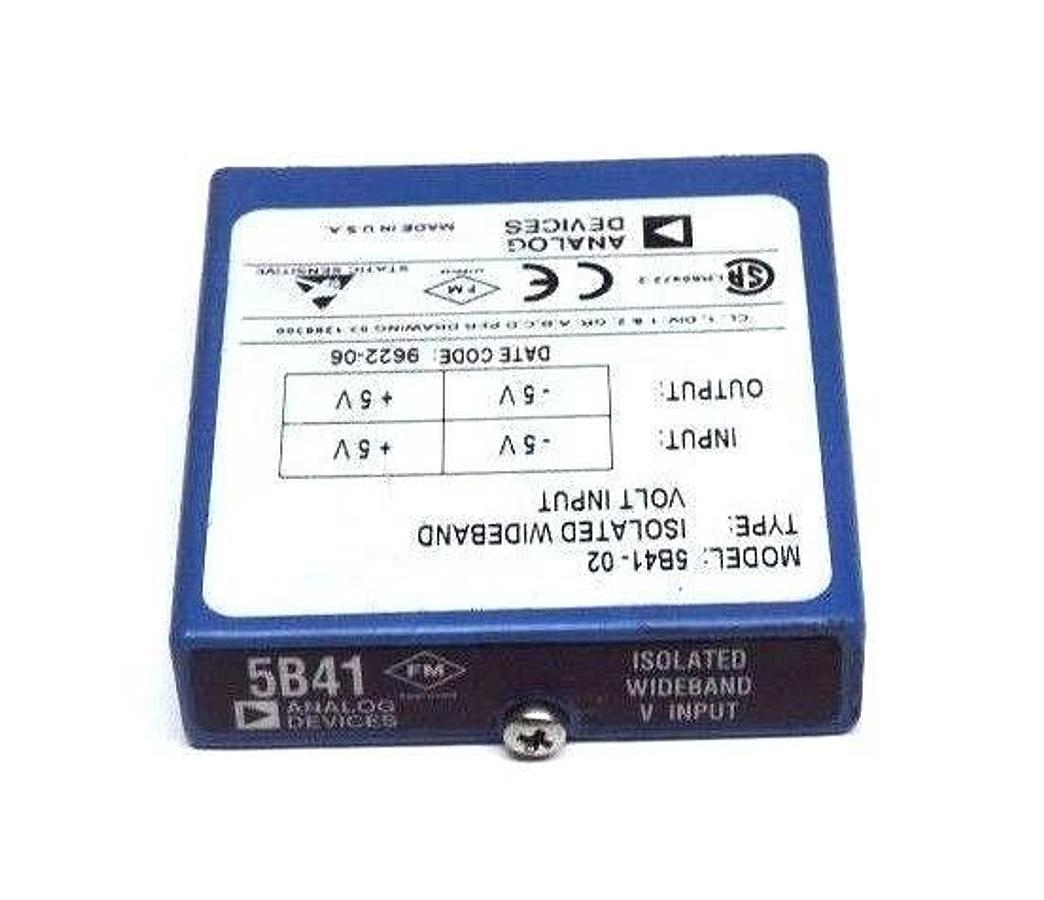 Used ANALOG DEVICES 5B41-02 ISOLATED WIDEBAND VOLT INPUT MODULE 5B4102