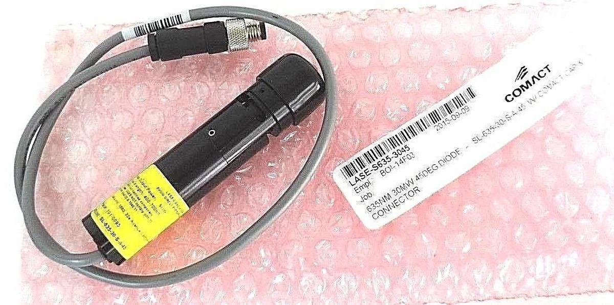 NEW OSELA SL-635-30-S-A-45 LASER 101-0095 W/ COMACT CAP & CONNECTOR 1010095