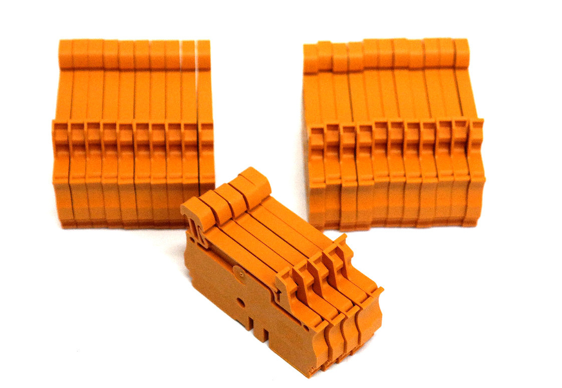 Used LOT OF 25 NEW WEIDMULLER ZDU-2.5 TERMINAL BLOCKS ZDU25, 800V, 8KV, 24AMP