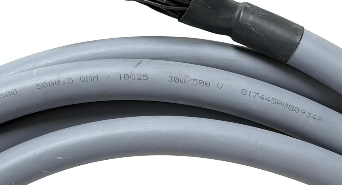 Helukabel JZ-500 50G0.5 QMM Control Cable 50 Pin Female D-Sub Pigtail Harness