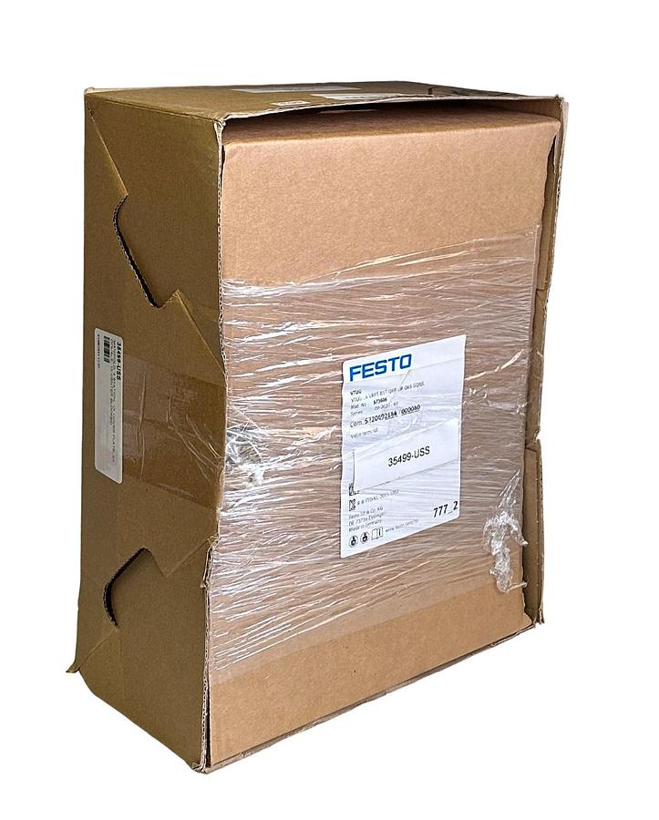 NEW FESTO VTUG-14-VRPT-B1T-Q8R-UR-Q6S-GQ8JJL PLUG-IN VALVE TERMINAL 573606