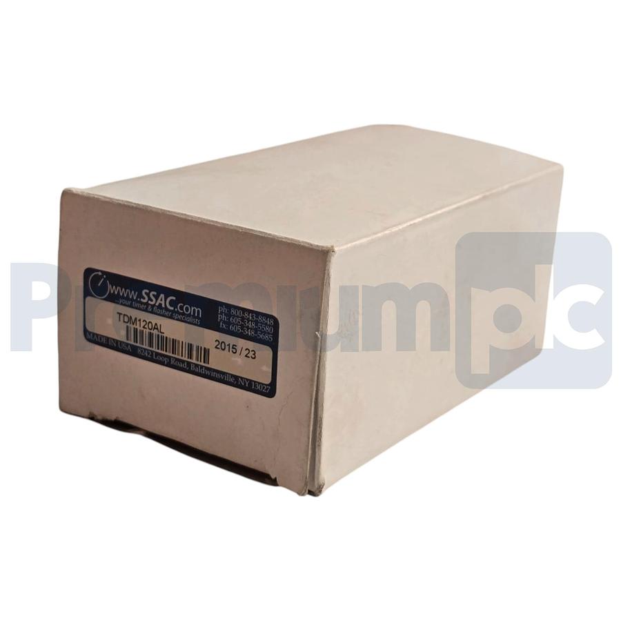 Used SSAC Littelfuse TDM120AL Digi-Set Solid State Delay-on-Make Timer 120VAC NSMP