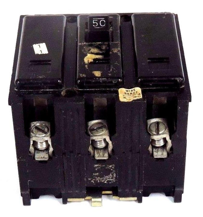 Used WESTINGHOUSE HQNP3050 CIRCUIT BREAKER 50A 240V 3P