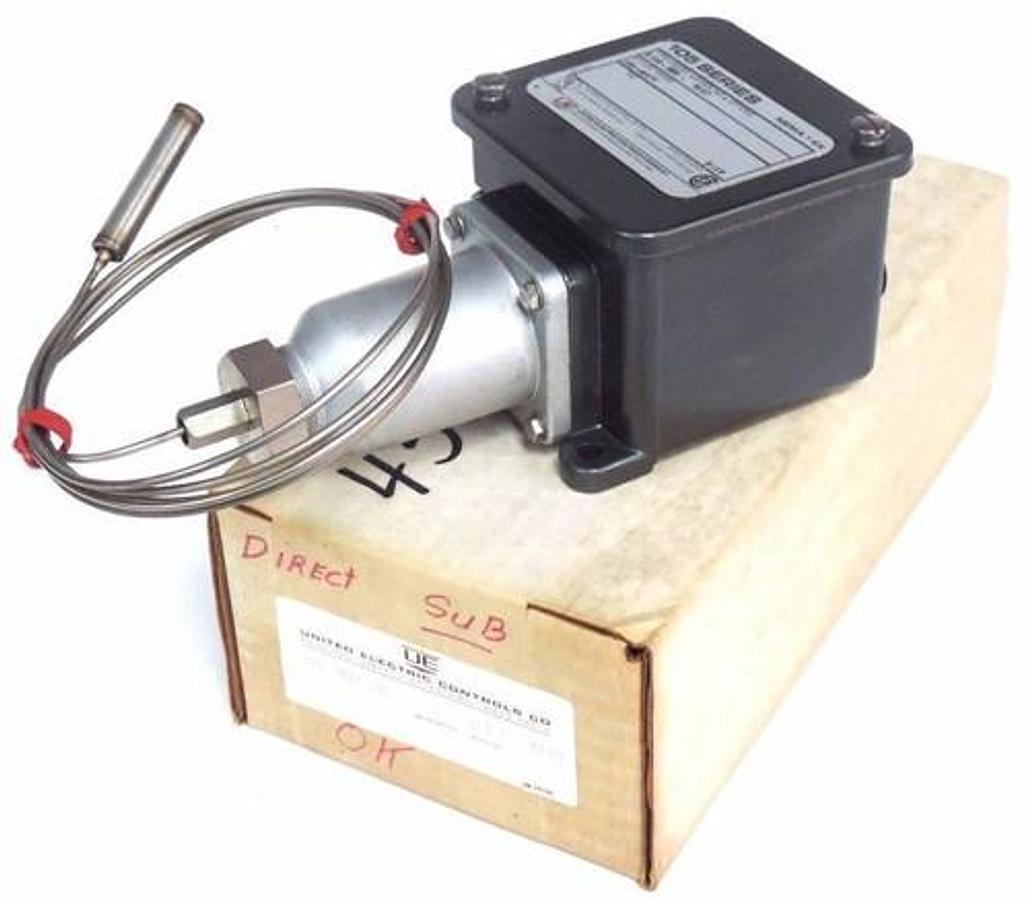 Used NIB UNITED ELECTRIC CONTROLS TYPE E105-3BS TEMPERATURE CONTROLLER 9027 100-400F
