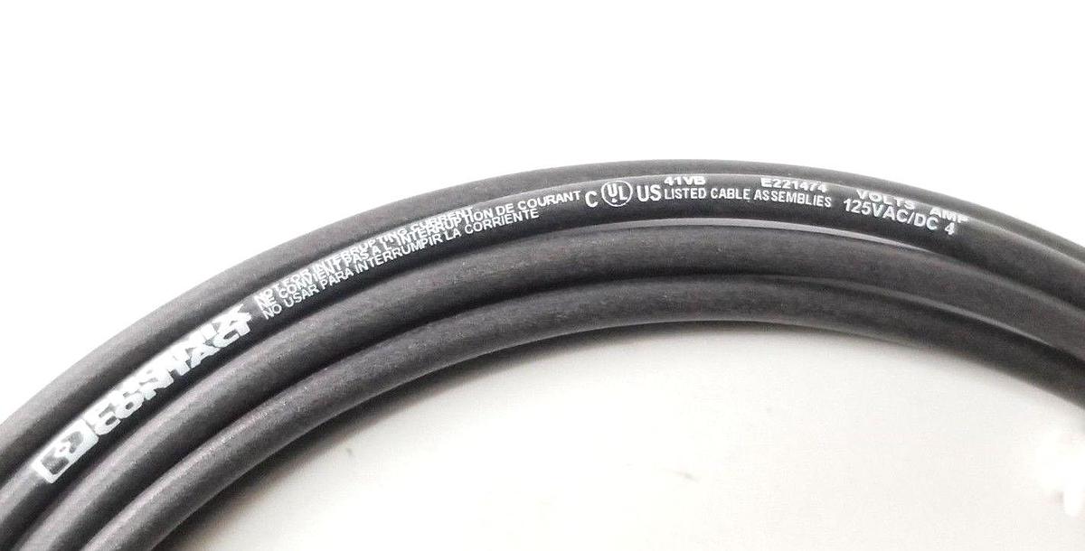 Used NEW PHOENIX CONTACT E221474 CABLE 4A 125VAC/DC