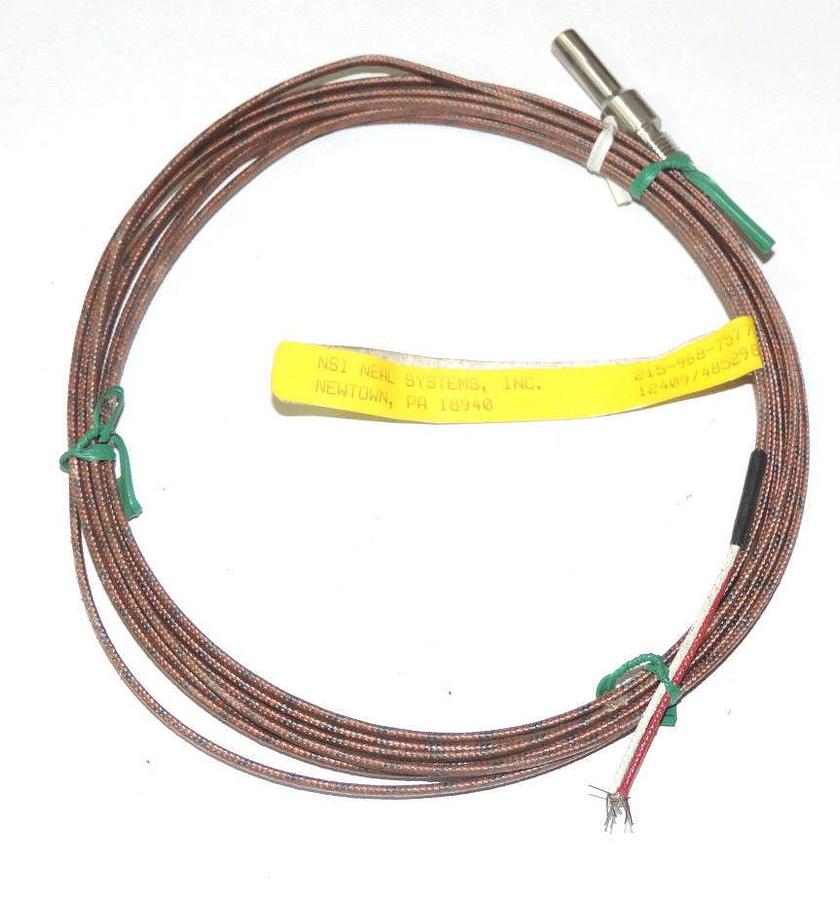 Used NEW NSI NEAL SYSTEMS, INC. JP31-Z-00-F3120-2 TEMPERATURE SENSOR JP31Z00F31202