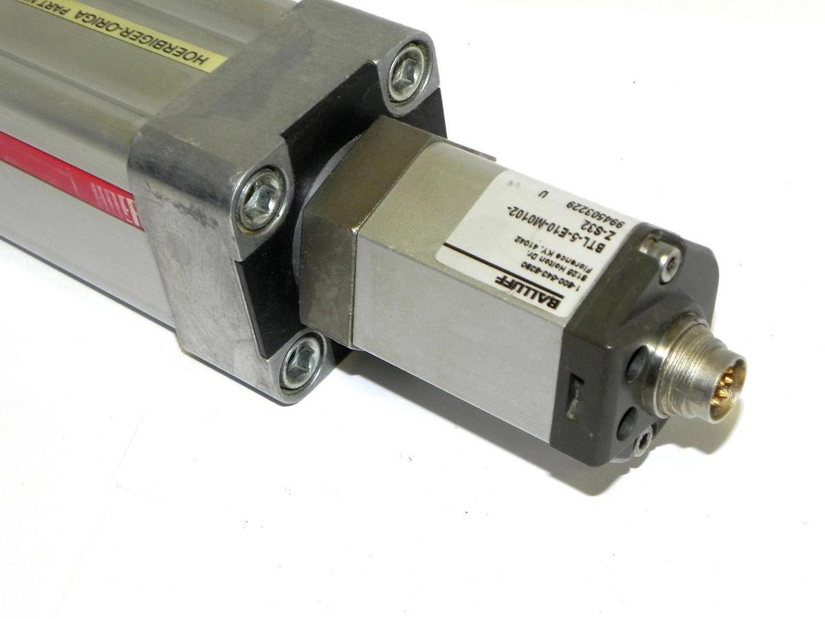 Used HOERBIGER-ORIGA AZ5050/125 CYLINDER W/ BALLUFF BTL-5-E10-M0102-Z-S32 SENSOR