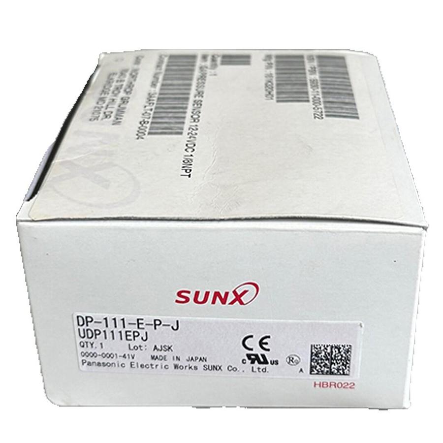 Used NEW SUNX DP-111-E-P-J / DP111EPJ DIGITAL PRESSURE SENSOR DP-100 SERIES STANDARD