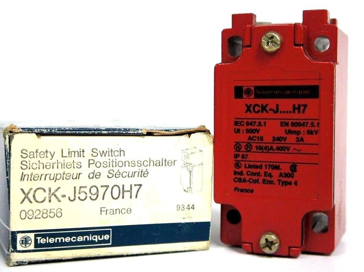 Used NIB TELEMECANIQUE XCK-J5970H7 SAFTEY INTERLOCK SWITCH XCKJ5970H7