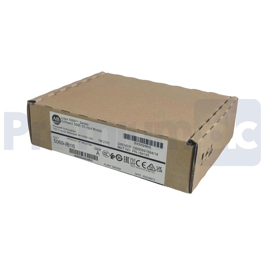 Used Sealed Pre-Owned Allen Bradley 5069-IB16 /A Compact 5000 16-Pt DC Input Module