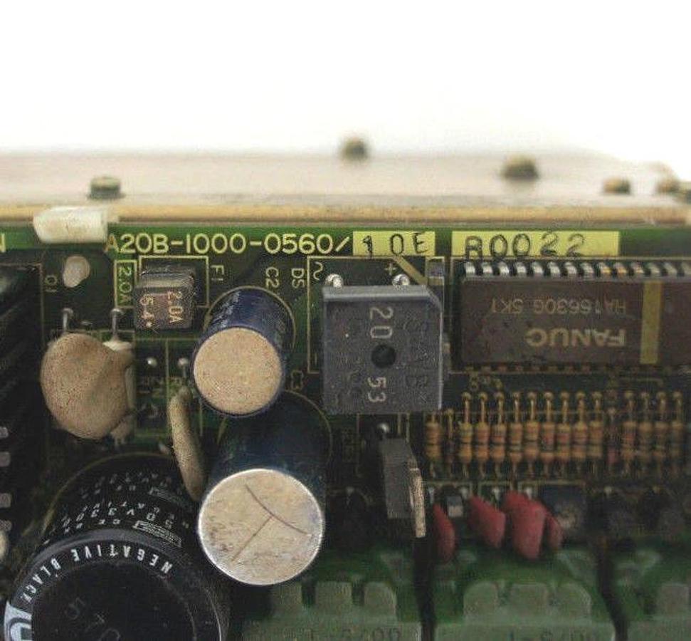 Used FANUC A06B-6050-H304 SERVO DRIVE UNIT W/ A20B-1000-0560/10E SERVO ANALOG BOARD