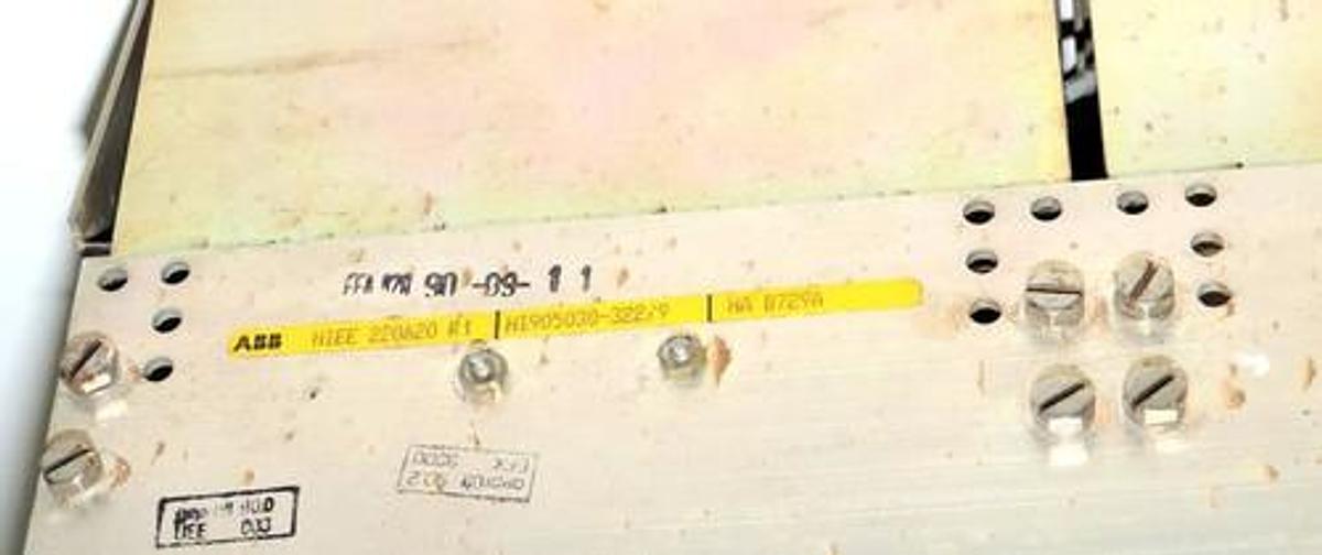 Used ASEA BROWN BOVERI ABB HIEE-220620-R1 RACK HI905030-322/9