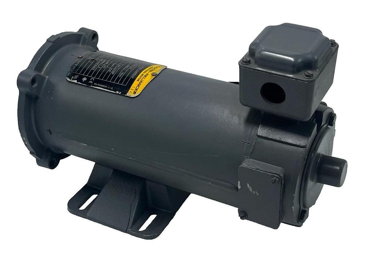 Used Baldor CDP3330 DC Industrial Motor 1/2 HP 1750 RPM 90VDC 56C TENV 4.8A