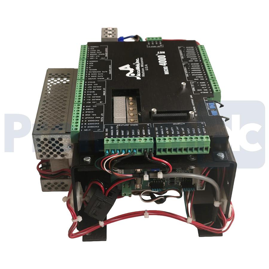 Used AccuWeb CTL 4100-01 | CTL4100-01 Micro 4000NET Web Guide Controller 115VAC NSNP