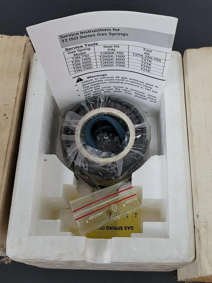 (3) NIB HYSON PRODUCTS TANKER-2 T2-ISOSK-3000 GAS SPRING SEAL KITS T2ISOSK3000