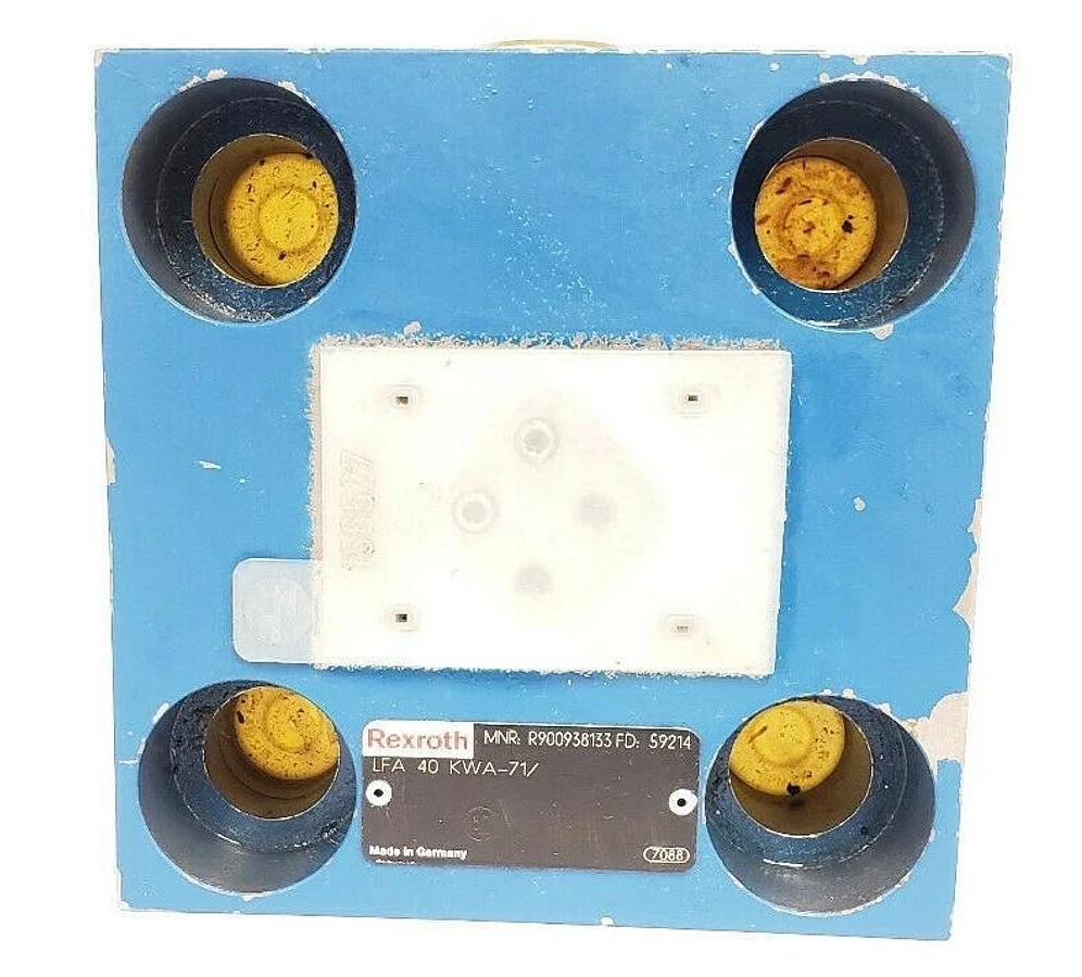 Used REXROTH R900938133 LFA40KWA-71/ HYDRAULIC CARTRIDGE LOGIC VALVE LFA40KWA71