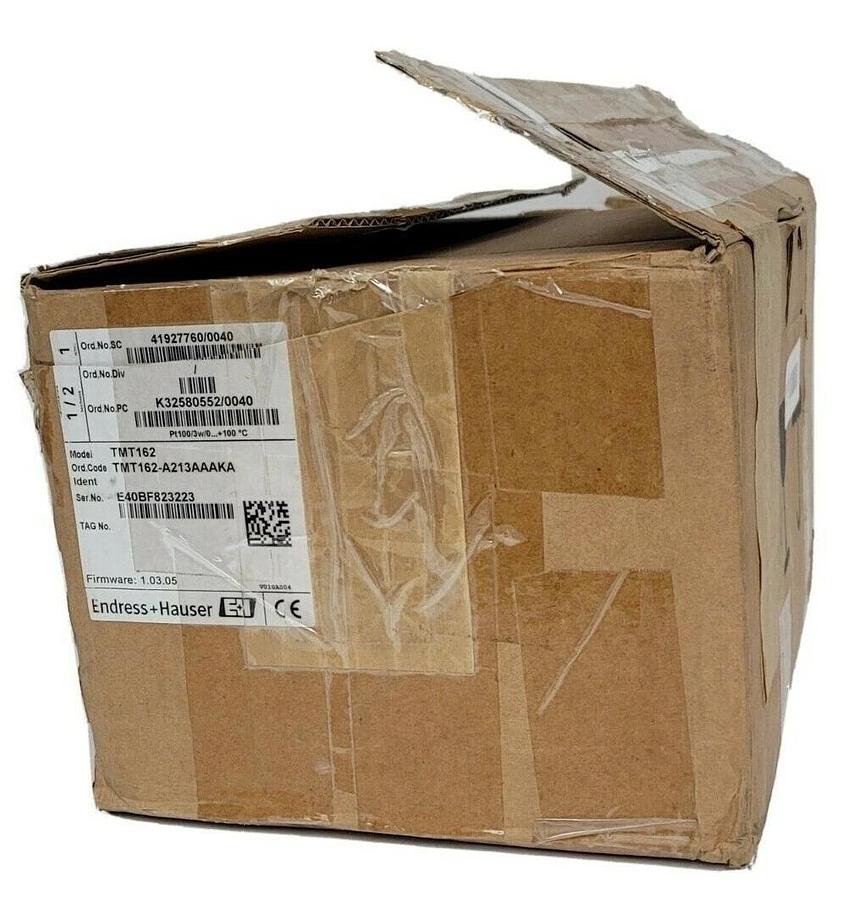 NEW ENDRESS HAUSER TMT162-A213AAAKA HART TRANSMITTER FW. 1.03.05 TMT162A213AAAKA