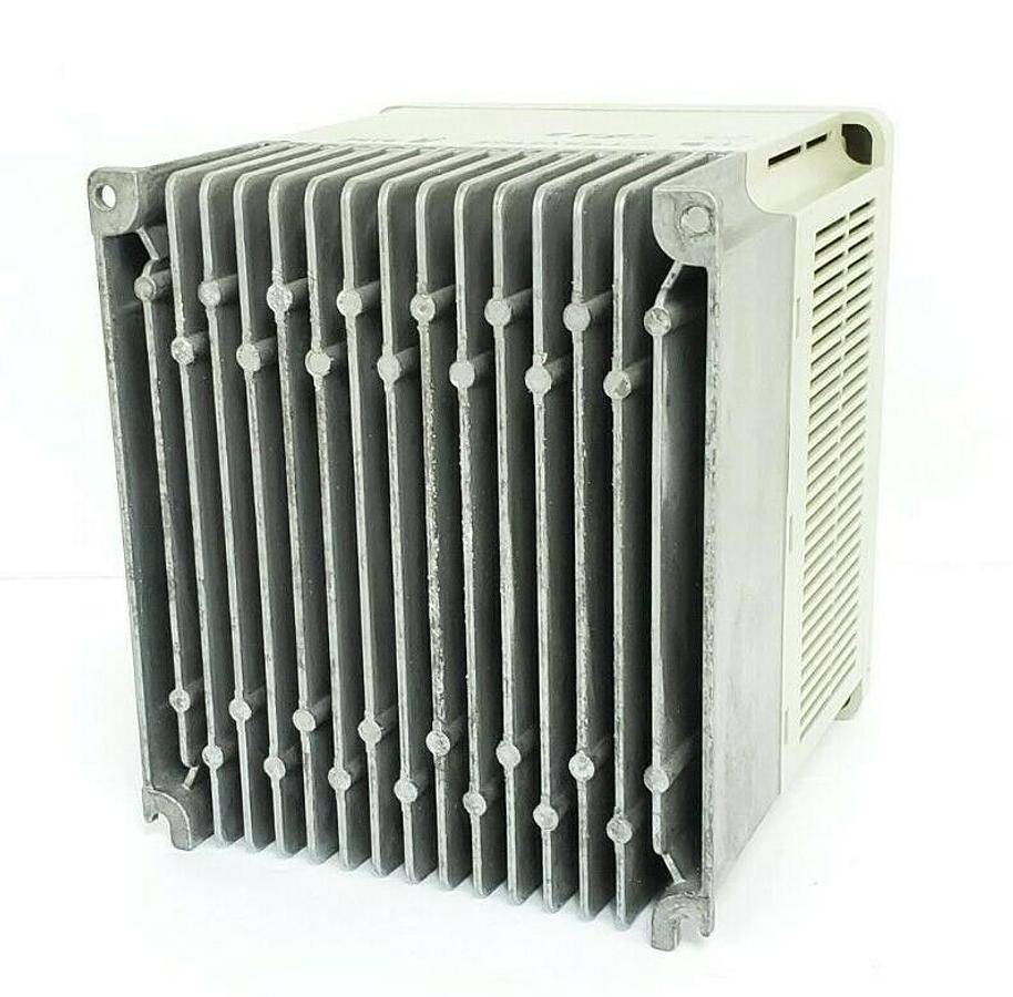 Used ALLEN BRADLEY 1305-BA03A-HA2 AC DRIVE SER. B W/ 1201-HA2 (MISSING FRONT PLATE)