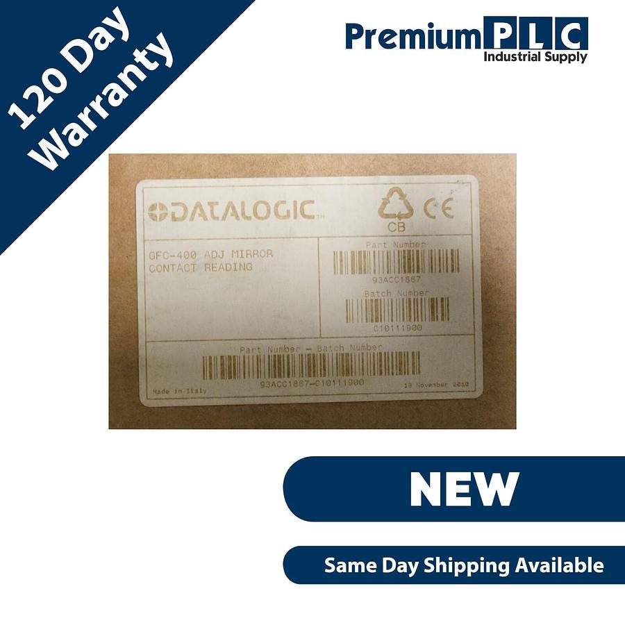 Used NEW DATALOGIC 93ACC1867 GFC-400 ADJUSTABLE MIRROR CONTACT READING