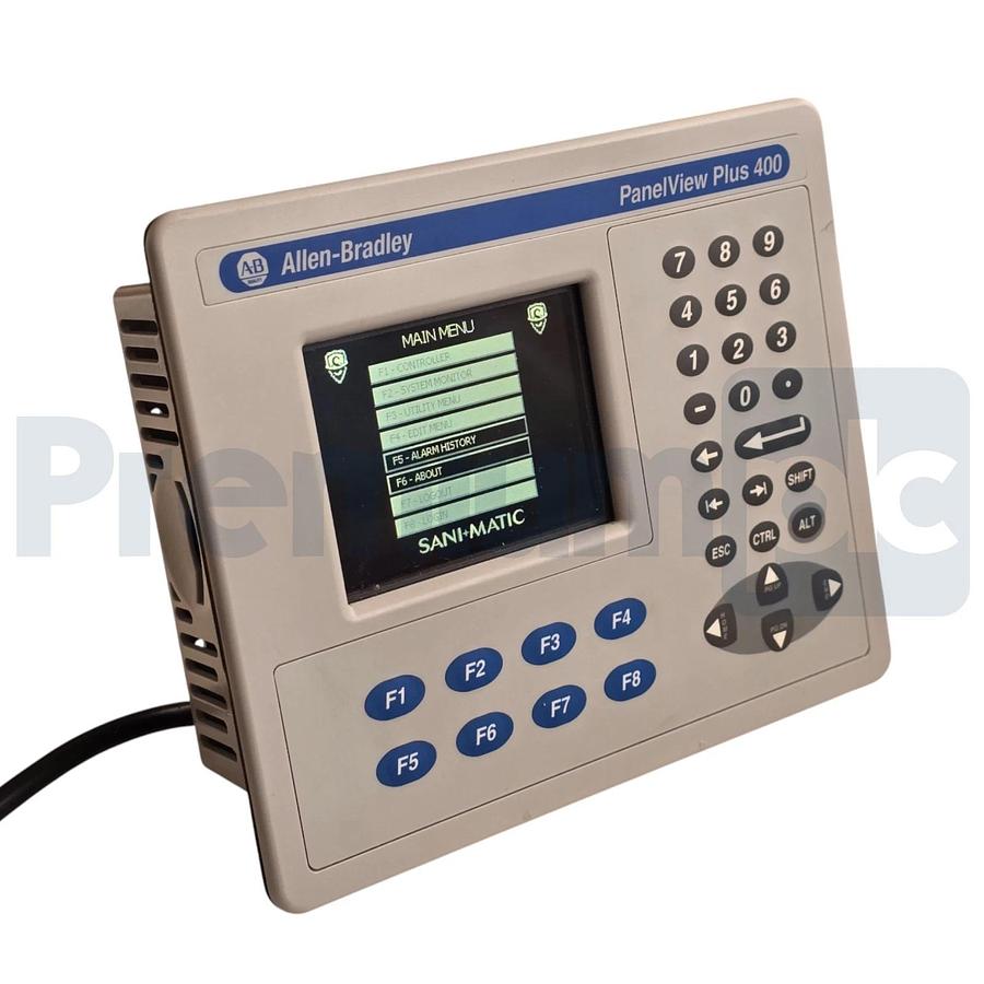 Used ALLEN BRADLEY 2711P-K4M20D8 /A Panelview Plus 6 400 KEYPAD TERMINAL 4.0" USPI
