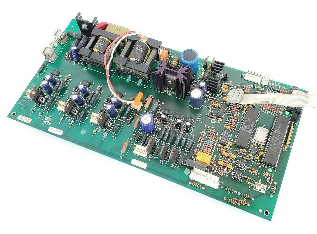 Used ALLEN BRADLEY 151084 RV. 06 BASE DRIVER BOARD 151133, 145566-01, 7.5HP